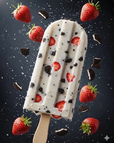Oreo con frutilla